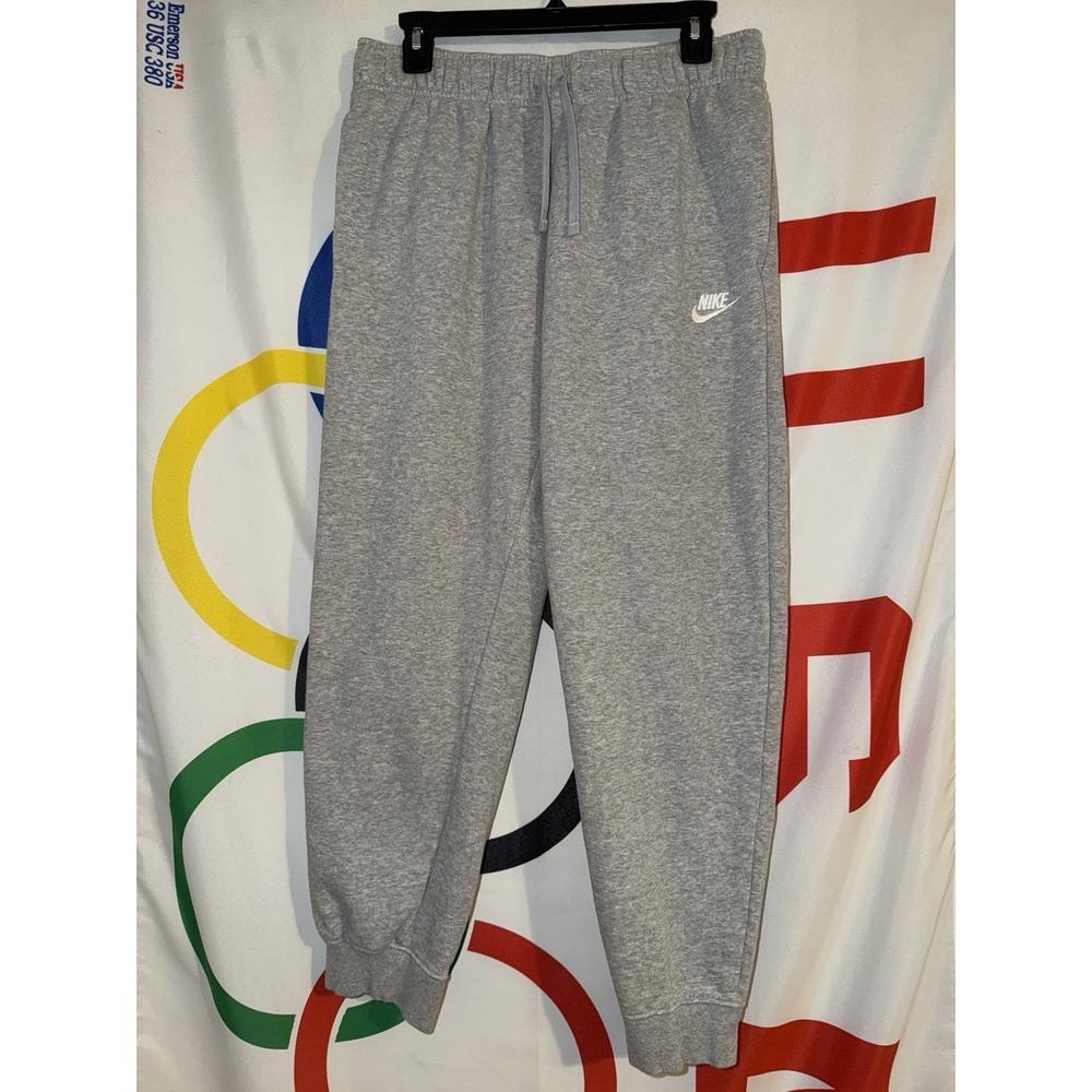 Nike Jogger Sweatpants Mens Medium Gray